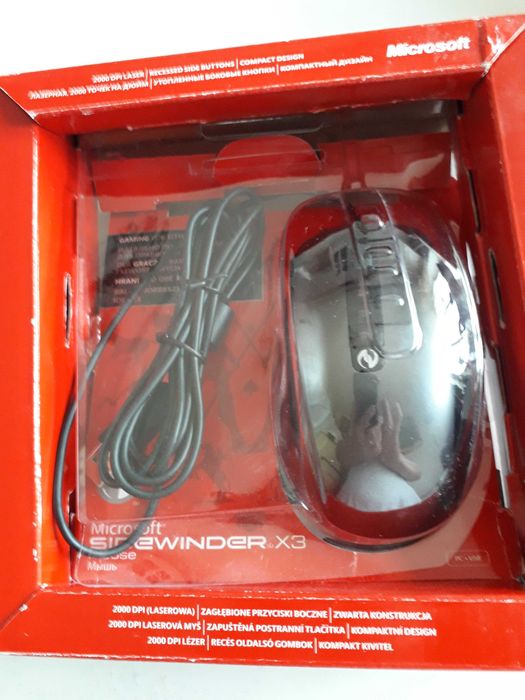 Продаю игровую мышь Microsoft SIDEWINDER X3