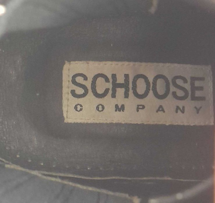 SCHOOSE лакированные ботинки / 40-41 р / Made in England