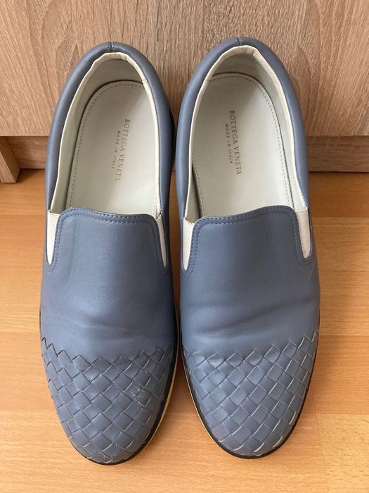 Bottega Veneta
Intrecciato Weave Leather Sneakers