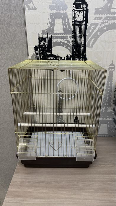 Клетка для птиц, почти новая