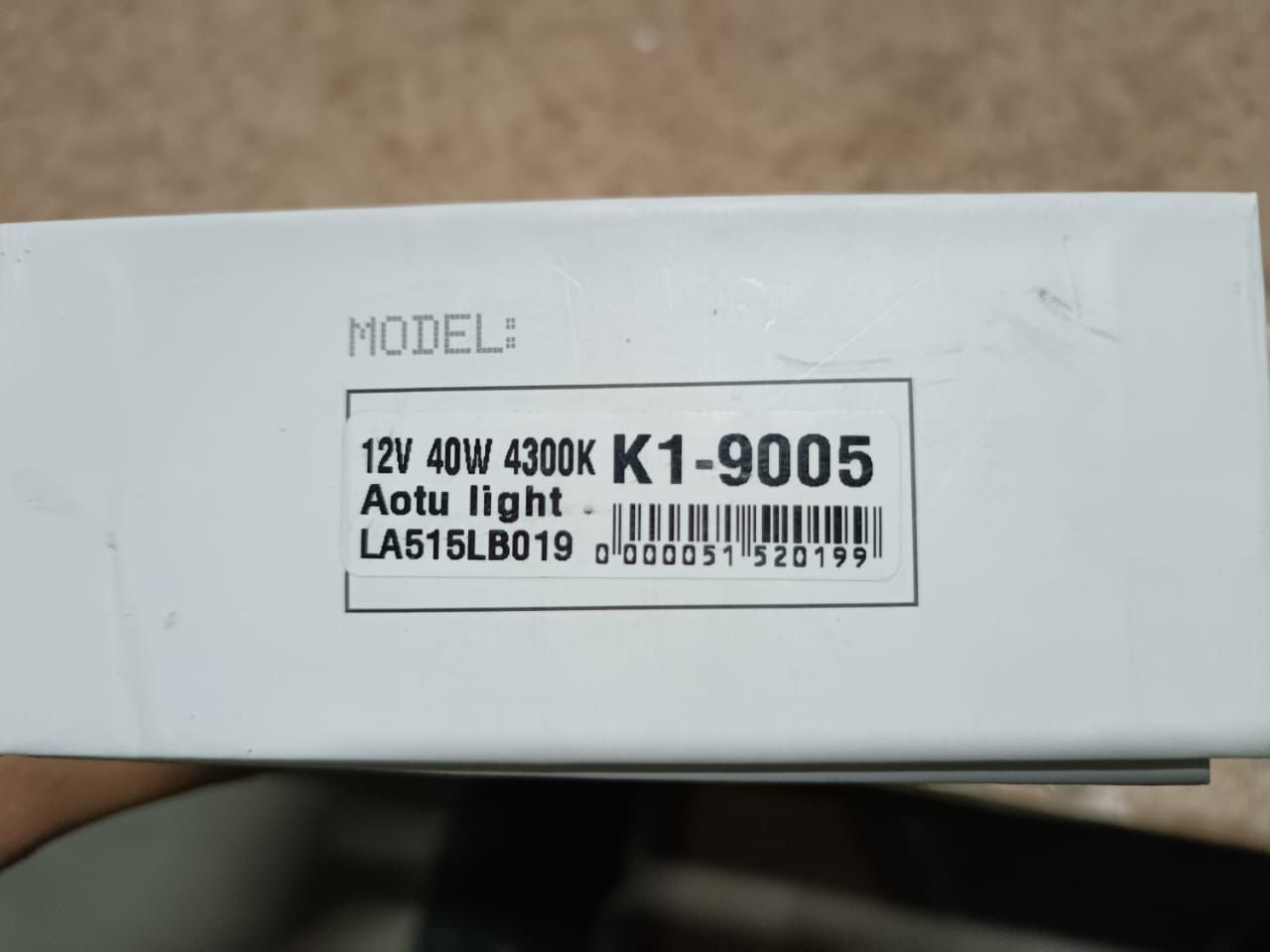 LED K-1 HB3 лампы