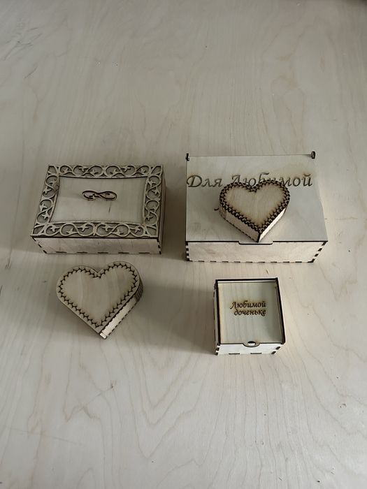 Подарочные коробки с индивидуальной гравировкой