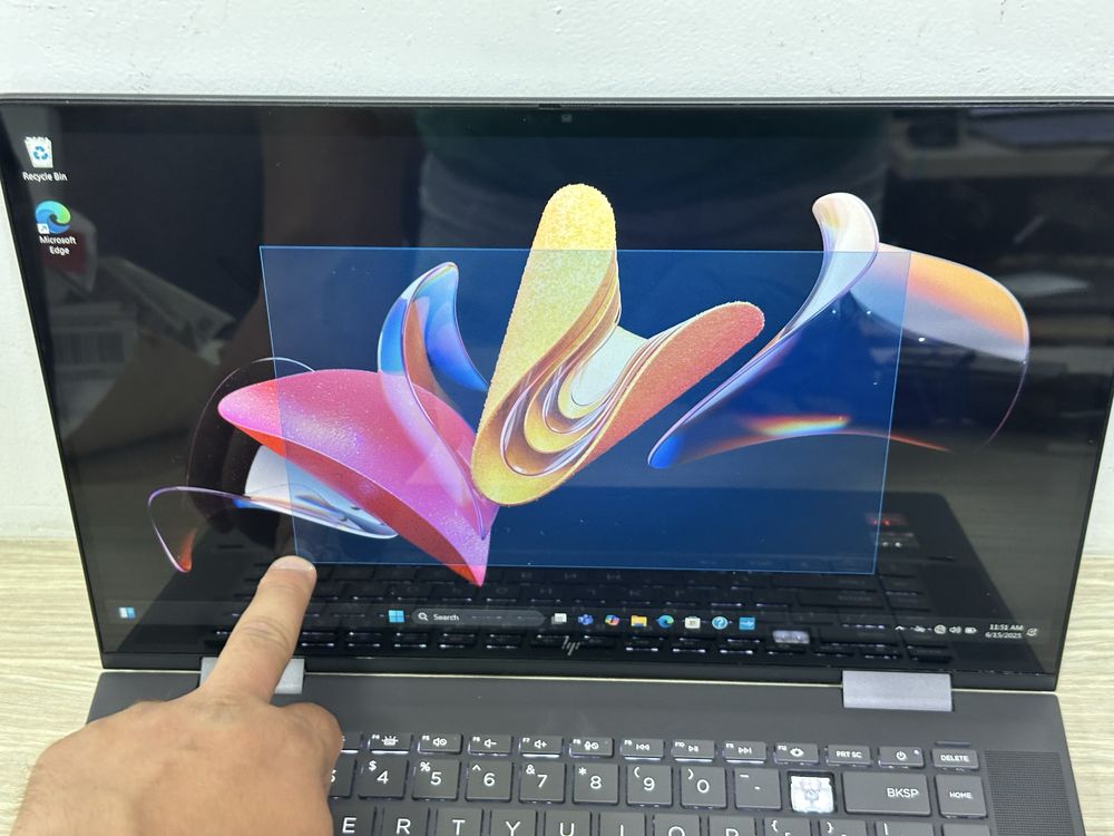 Hp envy x360 ryzen 7530 bitta knopkasi yoq
