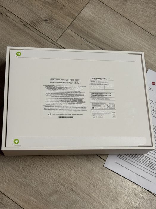 НЕРАЗОПАКОВАН* Apple Macbook AIR 13 m3 (2024) 512gb /2 год. гаранция