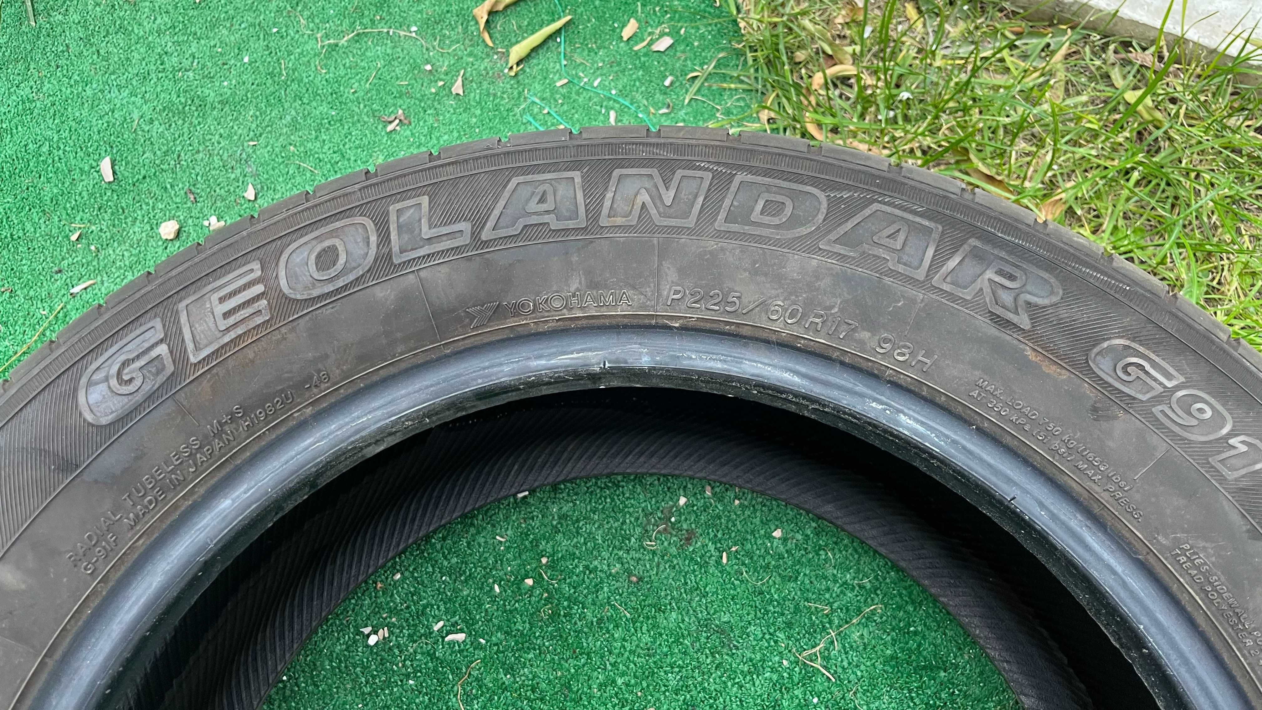 Гуми YOKOHAMA GEOLANDAR G91-F 225/60/17 - 2броя
