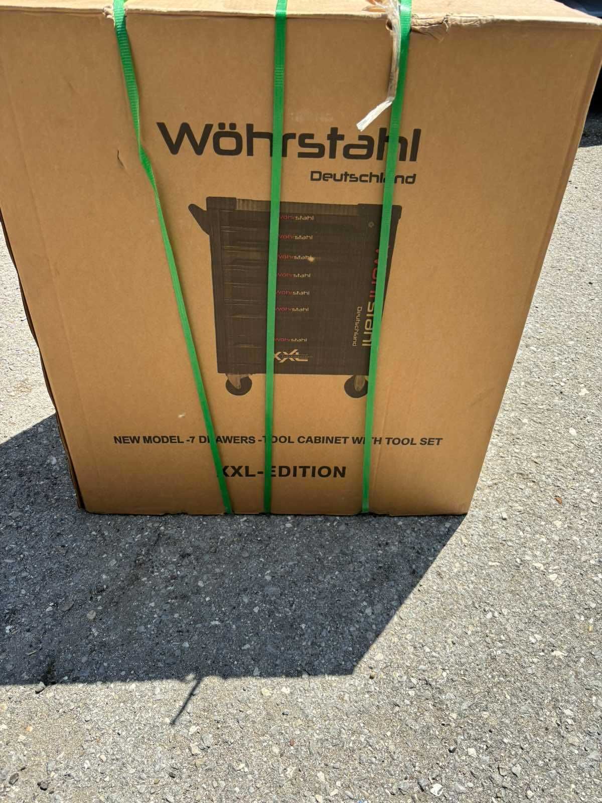 Wöhrstahl Toolbox подвижна  количка с инструменти 419 PCS XXL