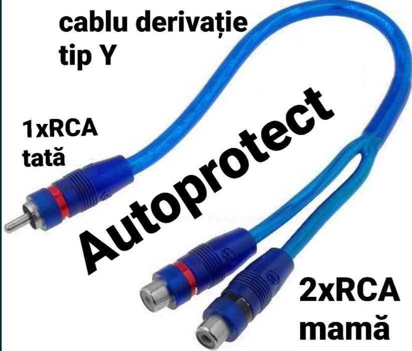 Cabluri RCA pentru kit statie amplificator subwoofer casă mașină