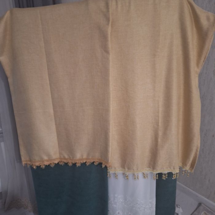 Шторы кухонные, материал лень, новые, качественные