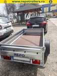 Remorca auto 750 cu prelata basculabila ,auto,atv apicola