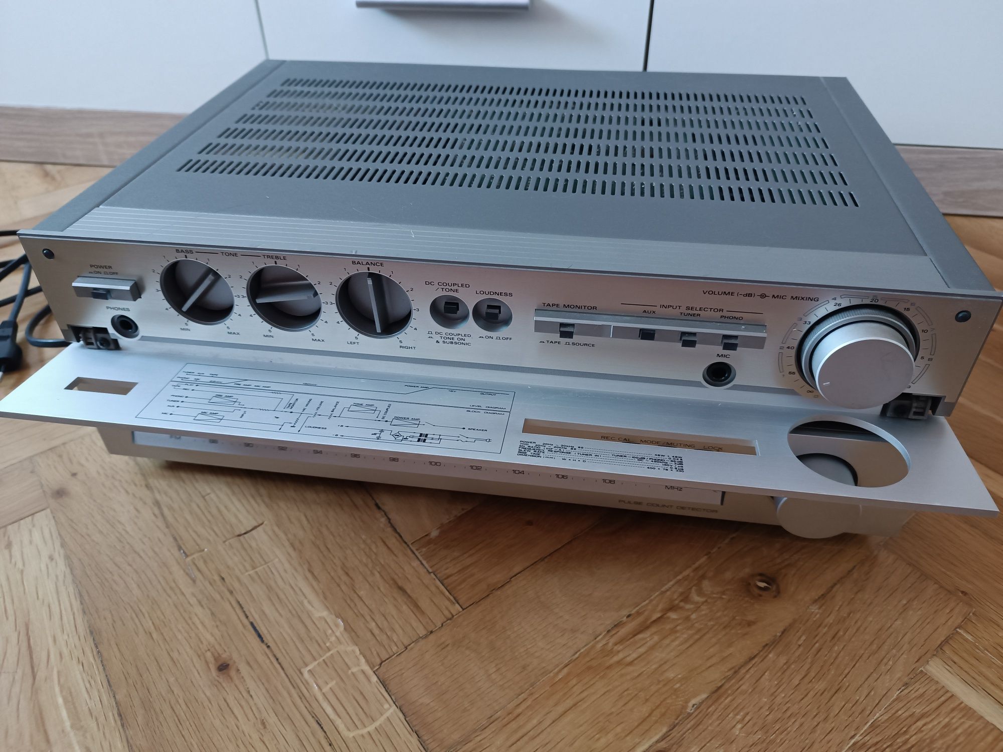 Old school усилвател+тунер Kenwood JAPAN