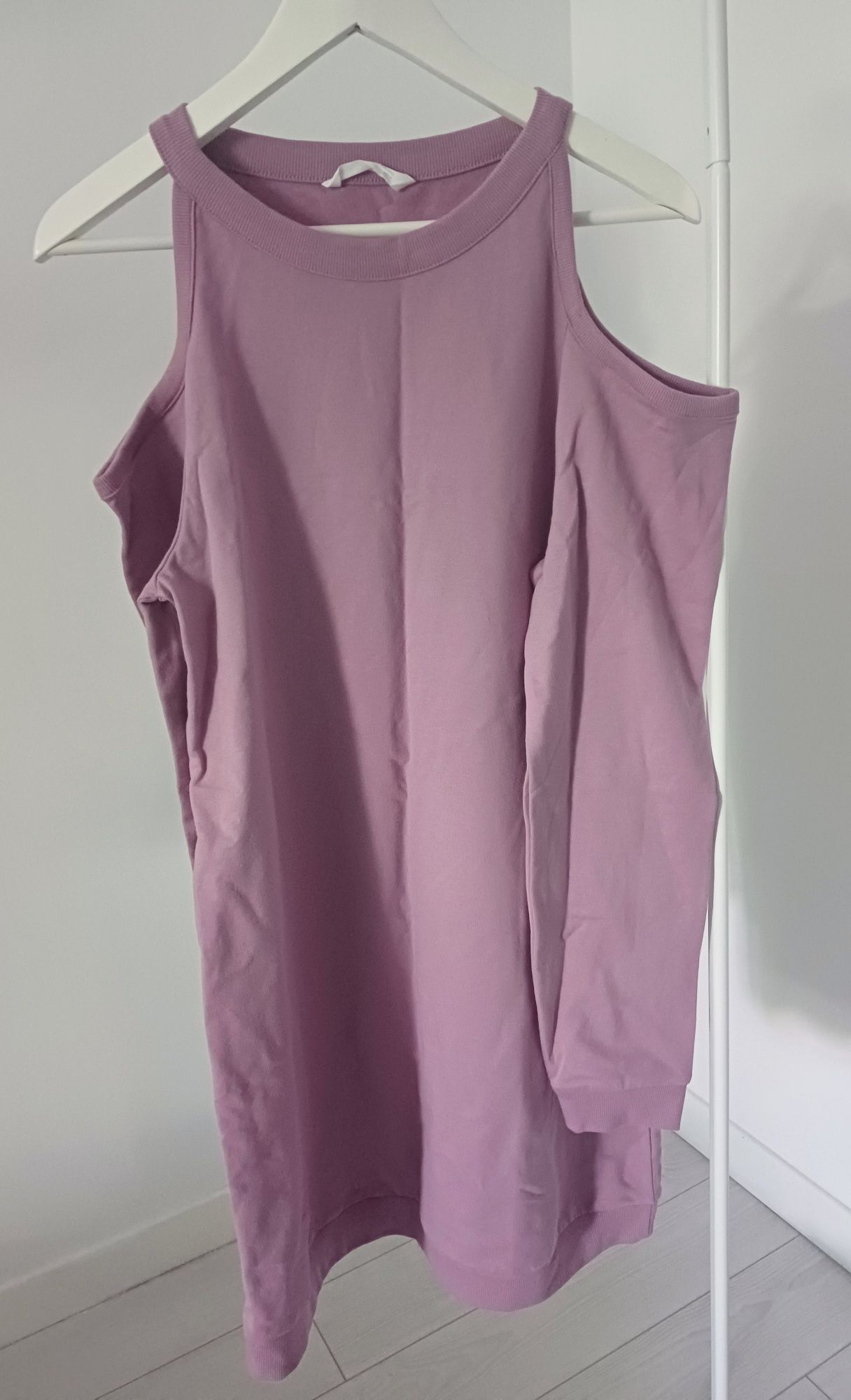 Rochie casual sport bumbac Mango lila