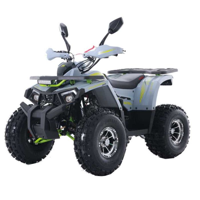 ATV Asix Fourcraft 125cc, A1, roti 8", jante din aluminiu, gri/lime