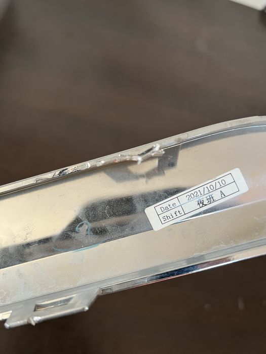 Ornament crom stanga bara spate Volvo XC60 mk2