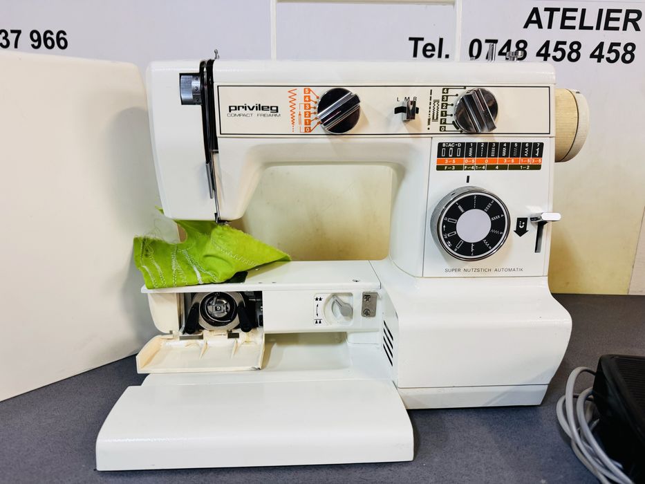 Masina de cusut Privileg freiarm compact japonez piese metalice