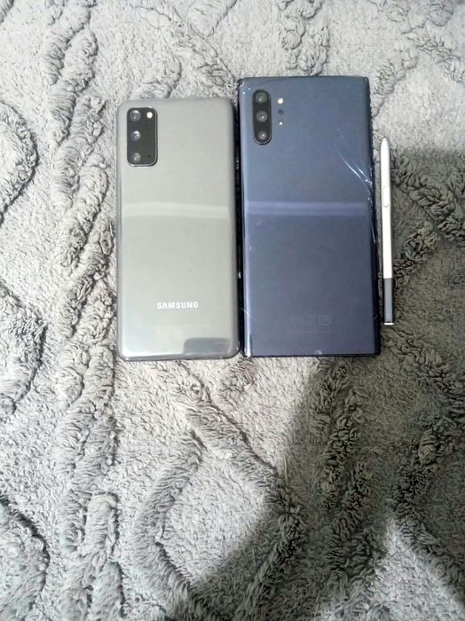 Samsung s20 и Samsung note 10+