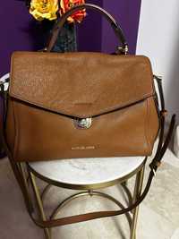 GEANTA MICHAEL KORS Bristol leather bowling bag