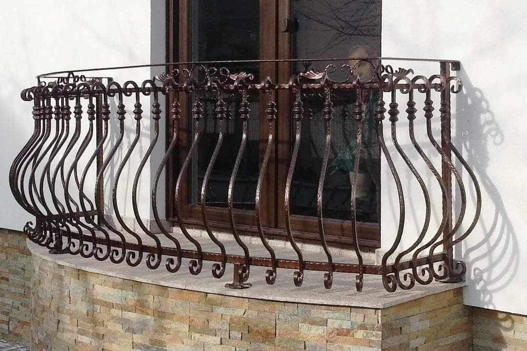 Balustrade din fier forjat