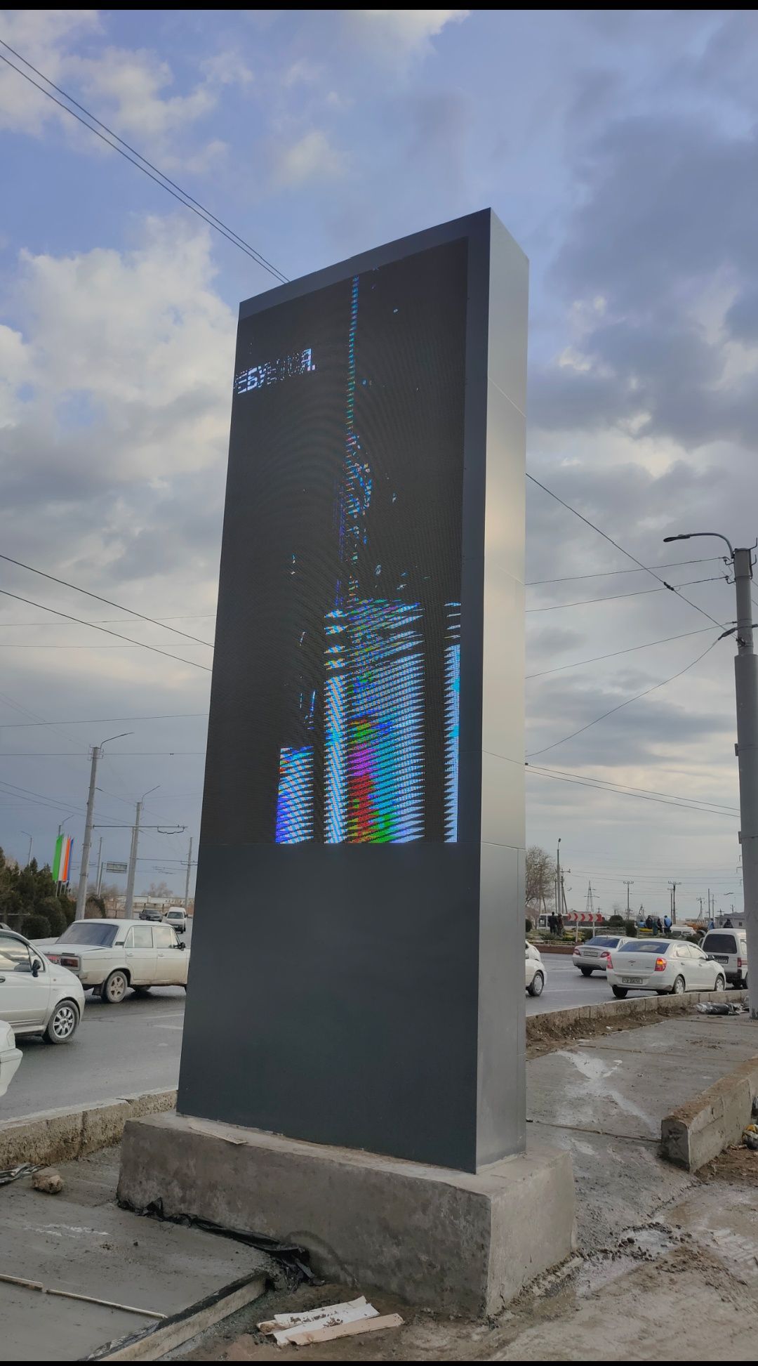 Xiva krugda Наружный LED рекламные Экран (Tashqi Reklama Led Ekrani )