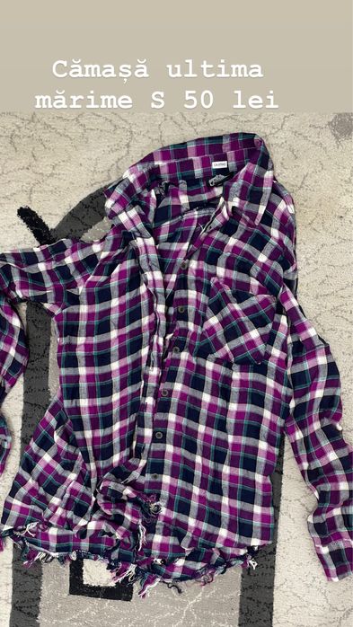 Camasa dama in carouri
