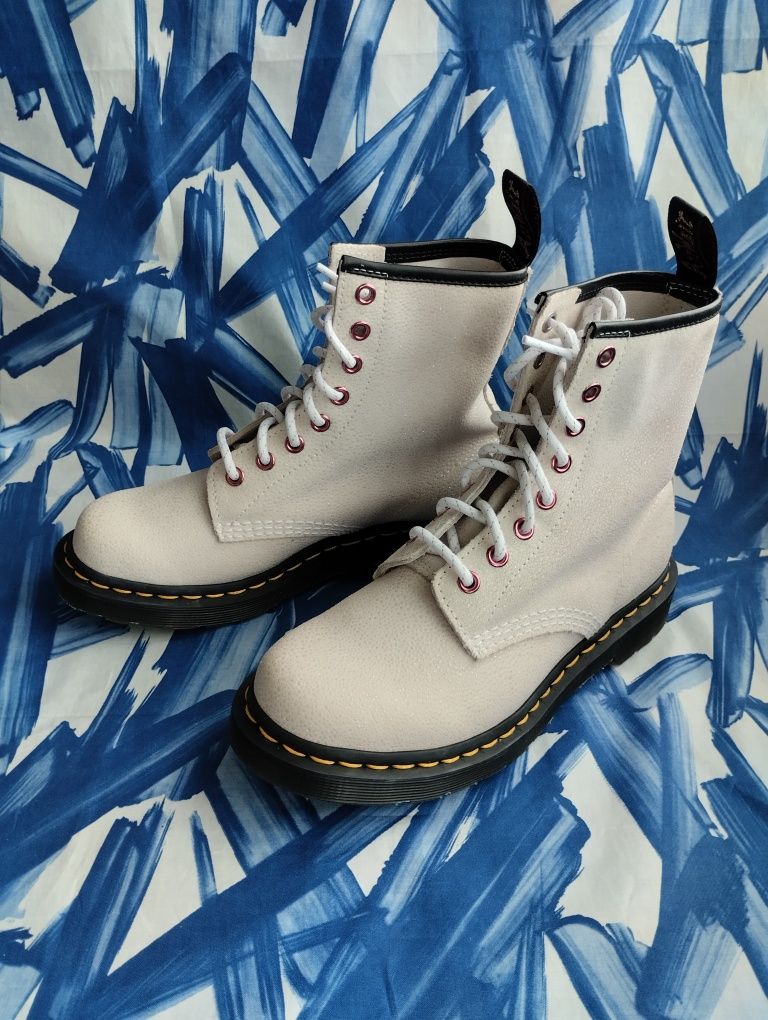Dr Martens - 1460 Bejewelled Боти Кубинки Естествена Кожа Номер  37