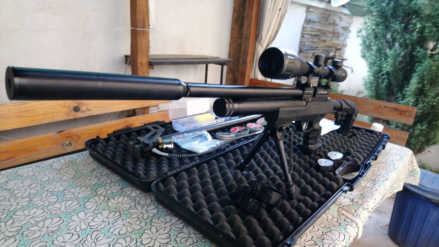 Въздушна пушка ПЦП 5,5 200 bar,Kral Arms