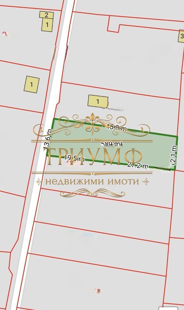 Парцел в Варна-м-т Боровец - север площ 588 цена 45000