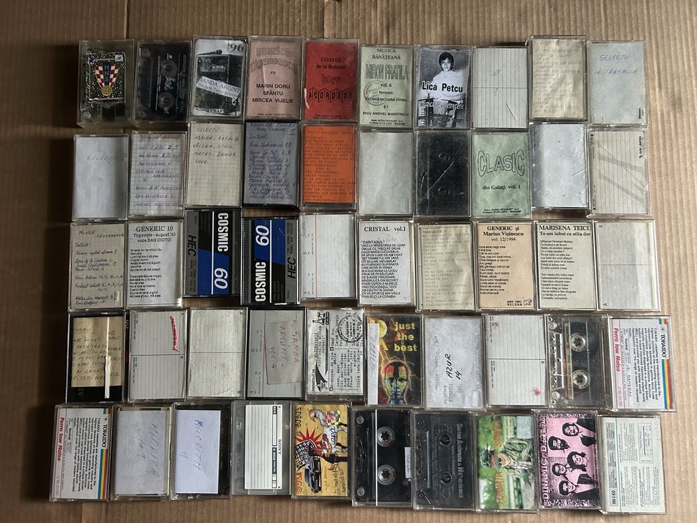 Lot 50 casete audio