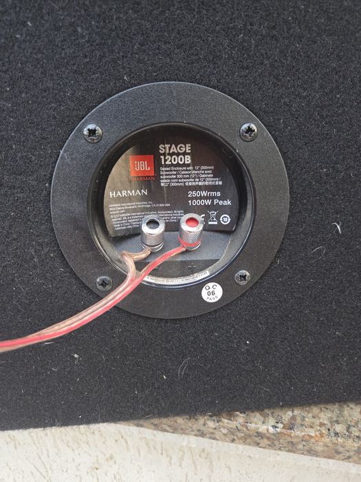 Subwoofer Auto Jbl 1000 Wați