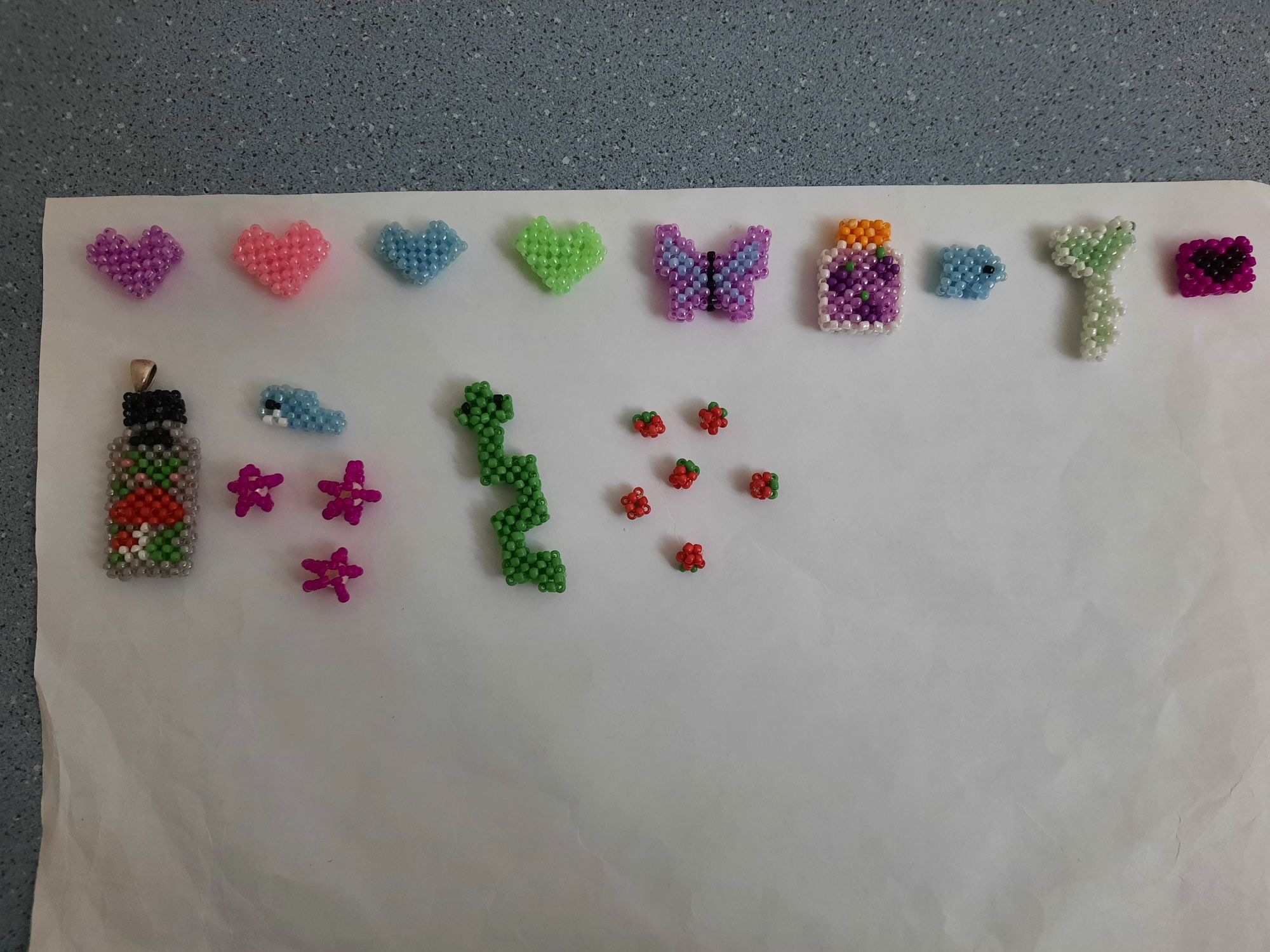 Фигурки из бисера