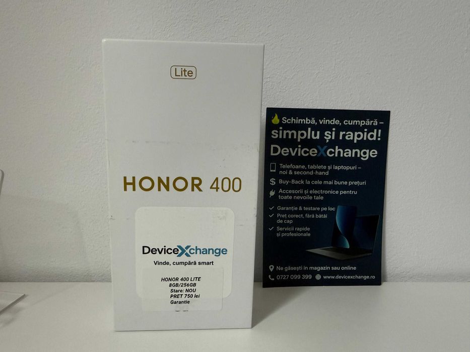 Honor 400 LITE 8GB/256GB SIGILAT* Garantie *Buy Back * deviceXchange