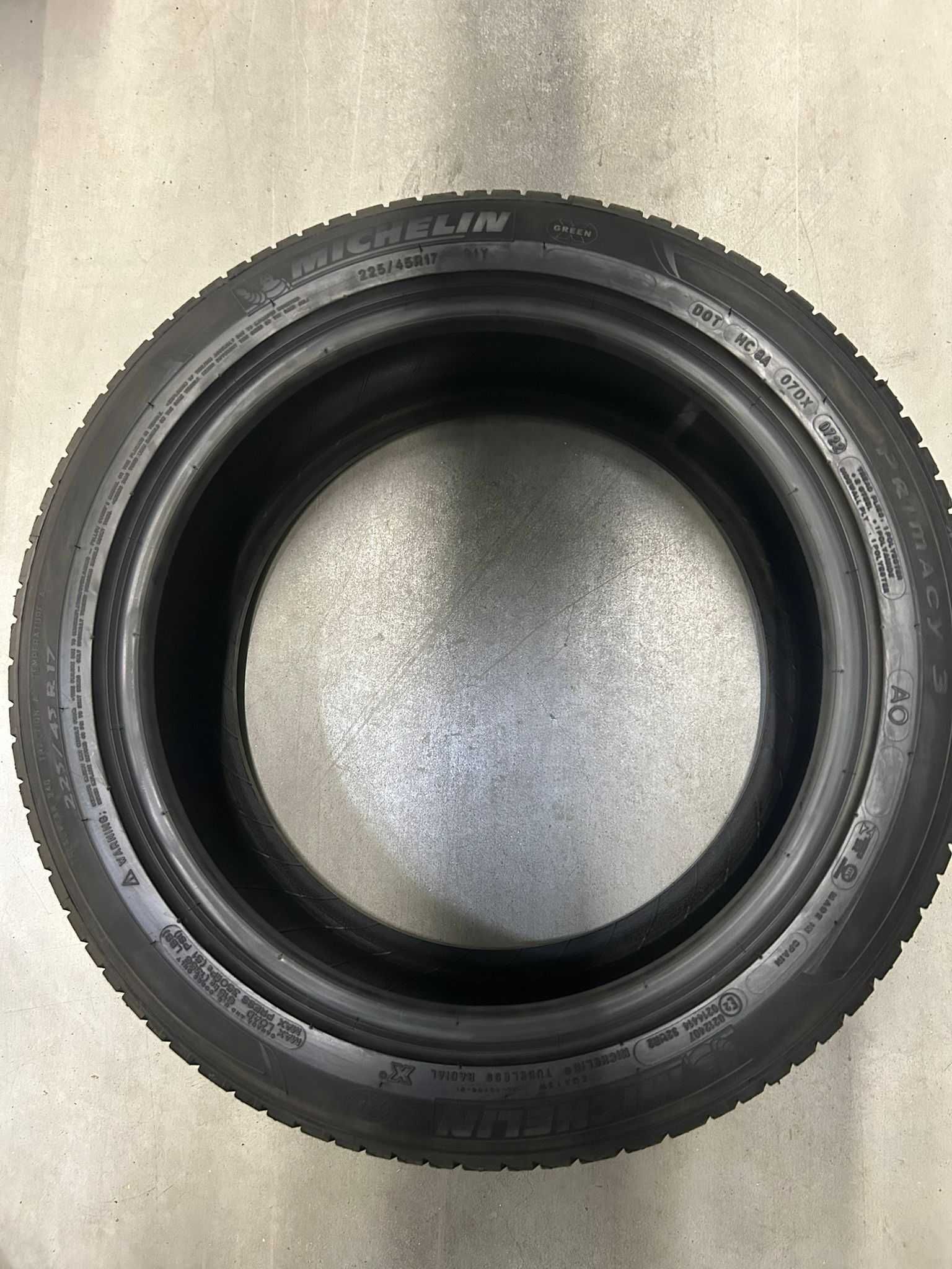 Anvelopa vară Michelin Primacy 225/45R17 91Y – Lichidare de stoc