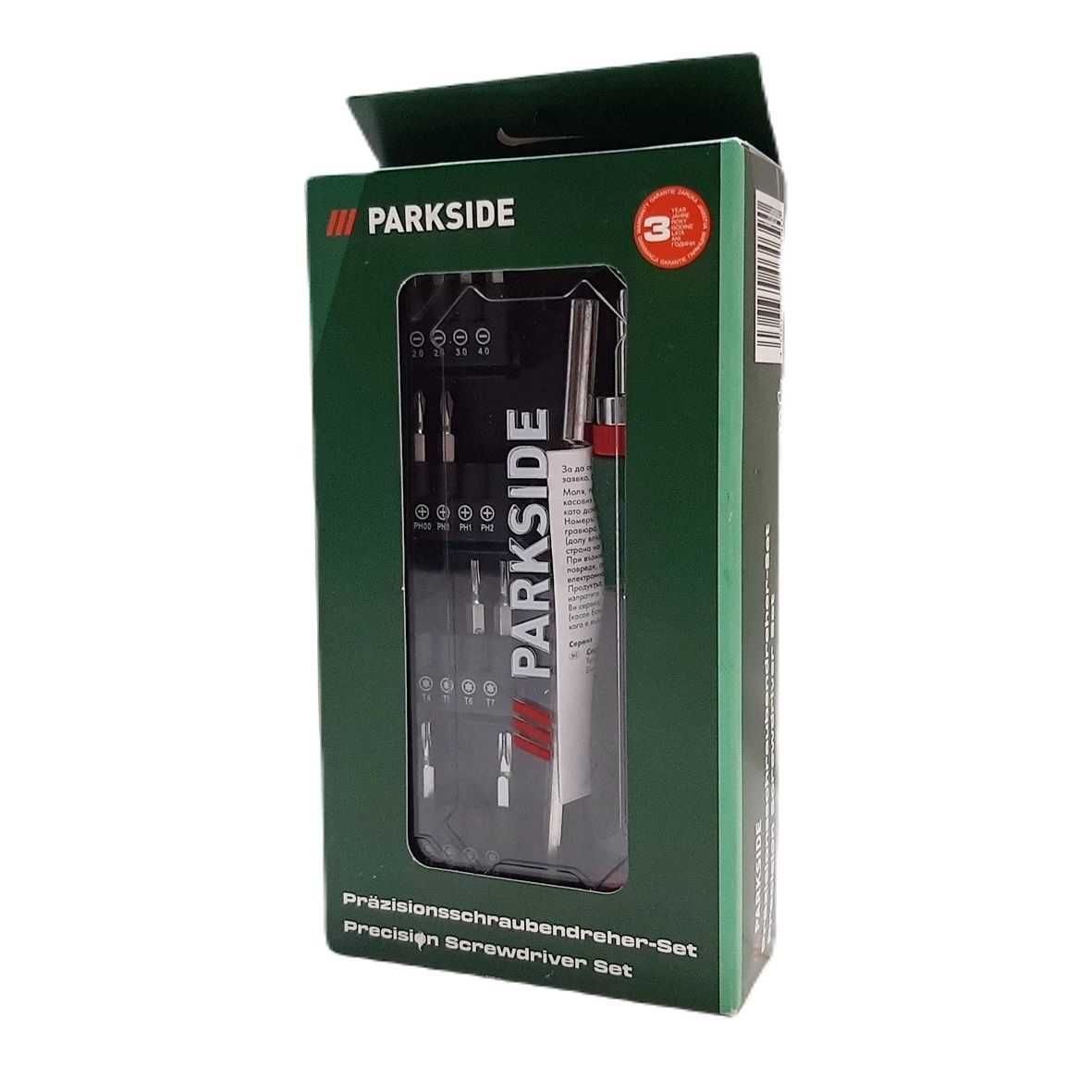 PARKSIDE комплект отвертка и битове за финна механика-18 части
