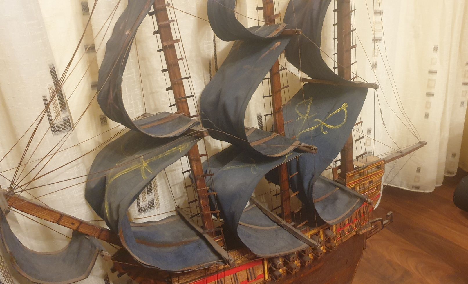 Corabie lemn / dimensiune mare