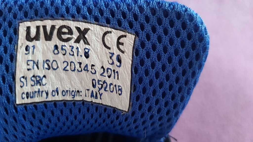 Pantofi UVEX S1 SRC ESD marimea 39 - 39,5