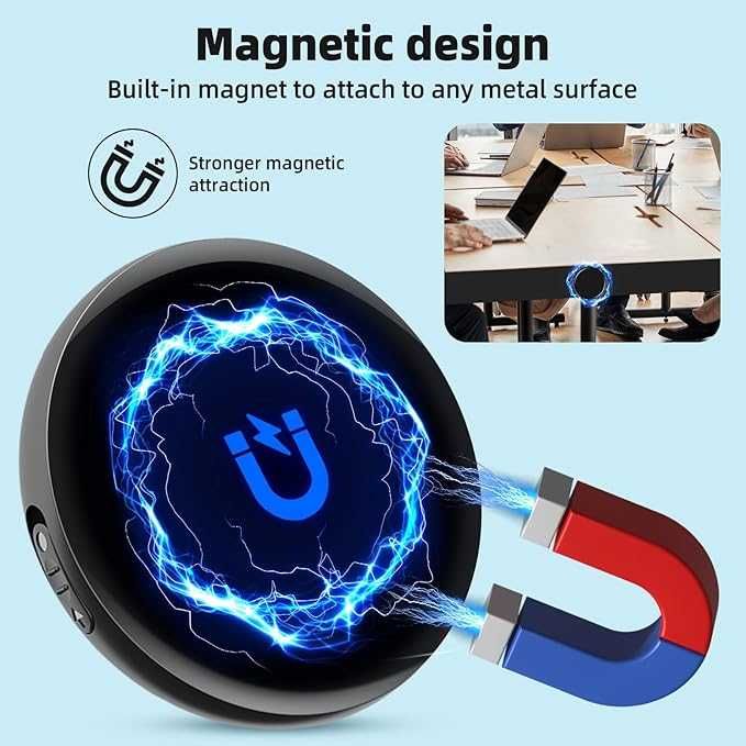 Мини диктофон с 64GB памет и метален корпус, намаляване на шума