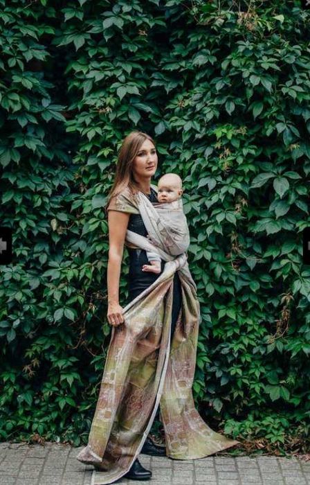 Lenny lamb жакардов слинг, L размер,  290g/m2