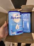 Aptamil 1  lapte praf , 6 cutii , 800g