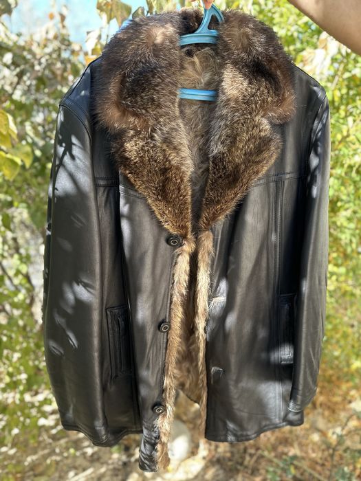 Продается кожаная итальянская куртка