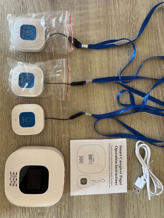 Безжична SOS система за повикване с 3 бутона