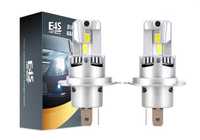 LED диодни крушки E4P H4 Х4 12V 50W, 15000 lm, комплект