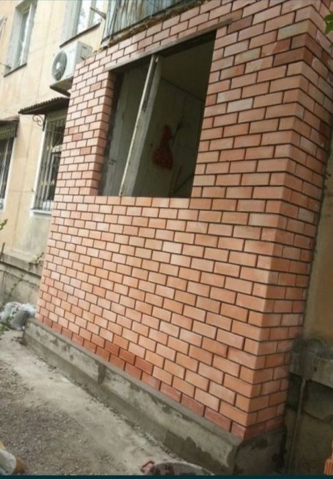 Кладка кирпича . Ремонт квартир . От и до