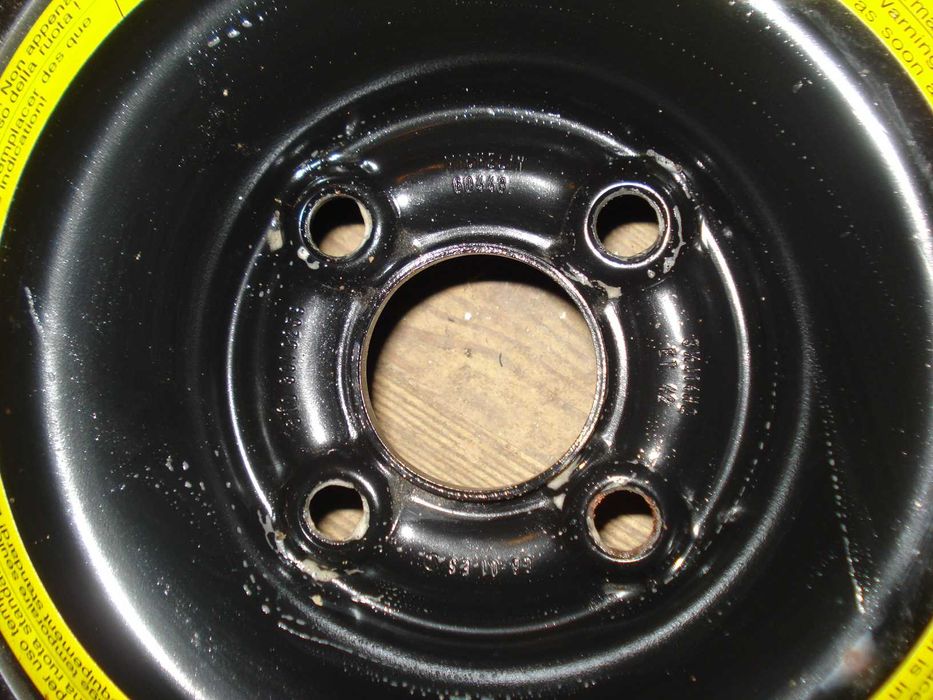 roata de rezerva mica slim 105 70 R14 opel polo dacia 4 prezoane