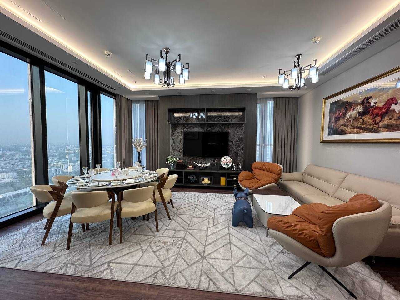 Nest One 3/39/51 с видом на парк Tashkers City 94,19 м² =