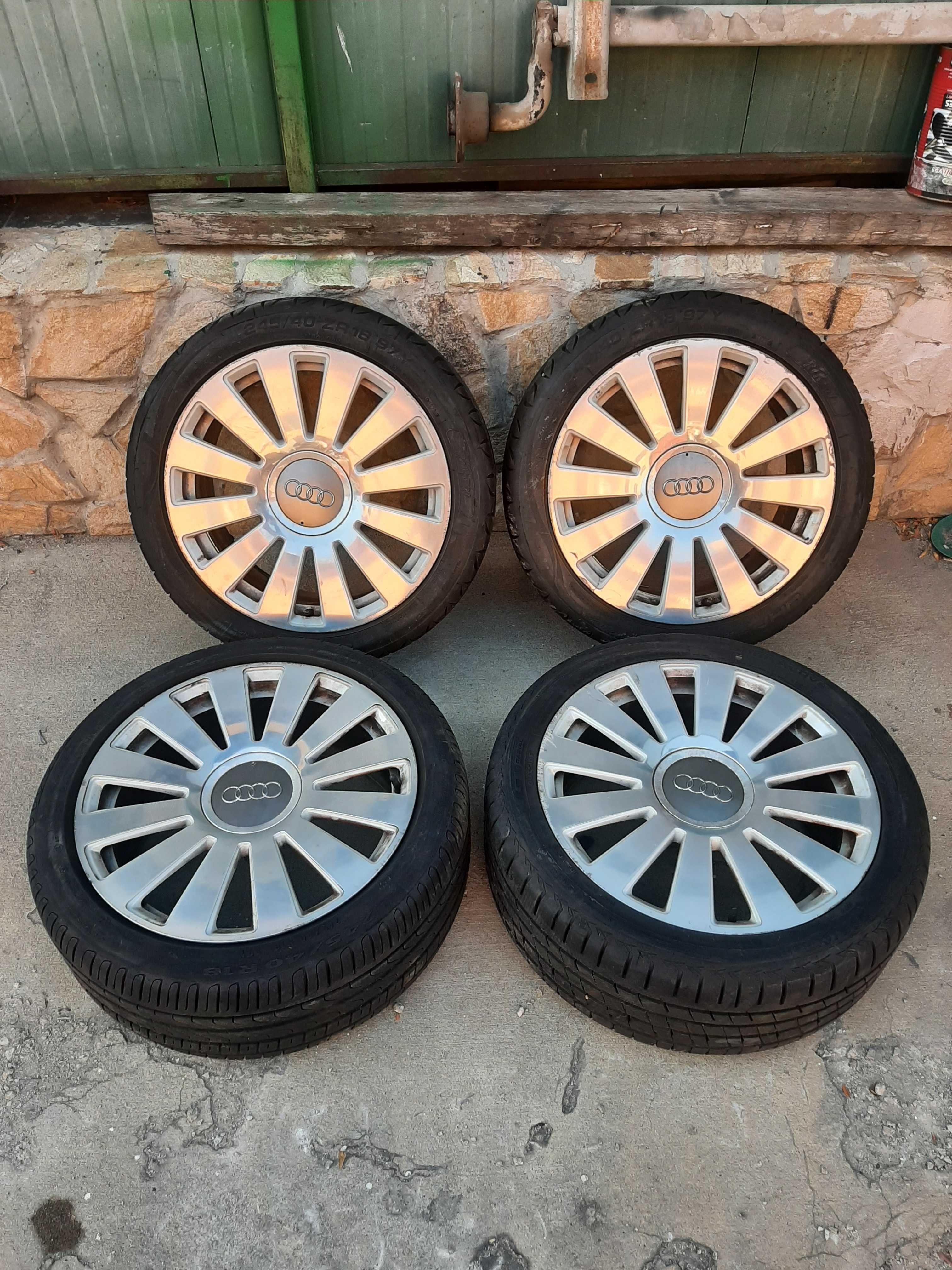 Джанти гуми 18ц 5×112 AUDIA8 TT