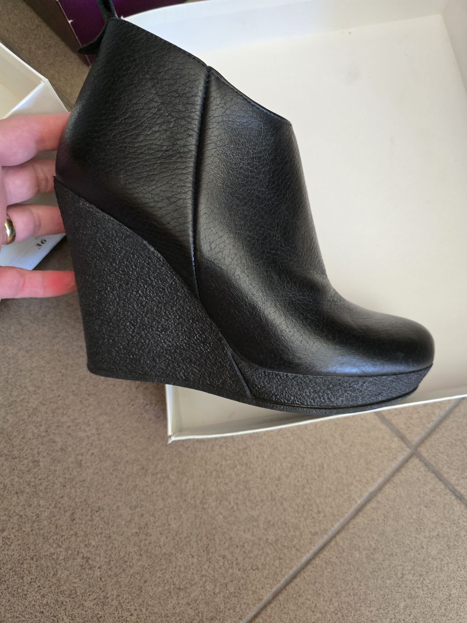 Botine piele naturala
