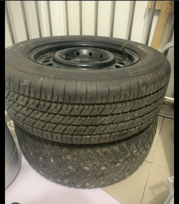 Продам диски с покрышками R15. 205на60