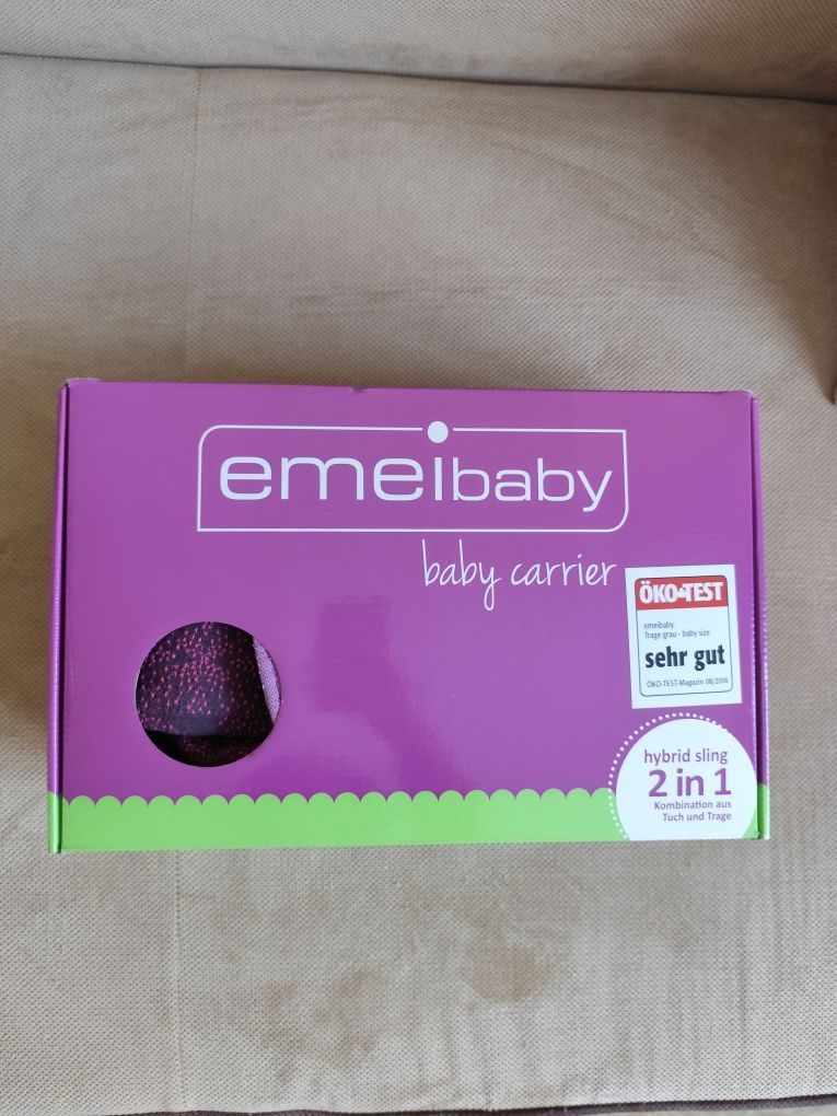 Ергономична хибридна раница Emeibaby