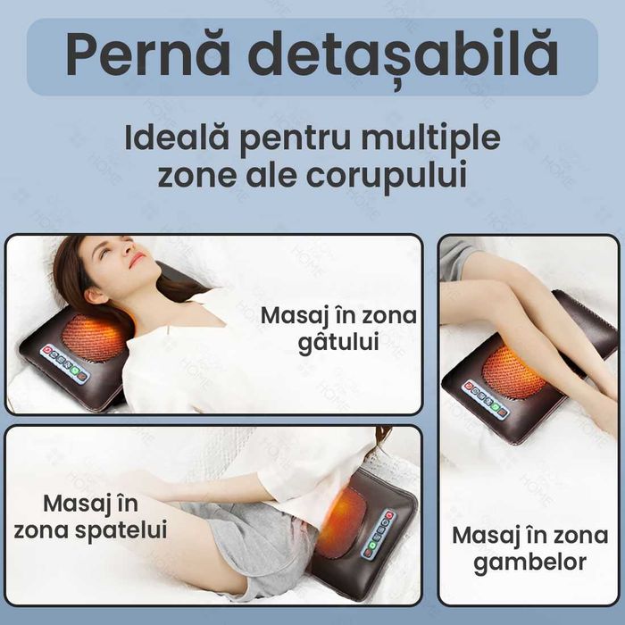 Spune Adio Durerilor! Saltea Masaj Shiatsu cu Efect Terapeutic