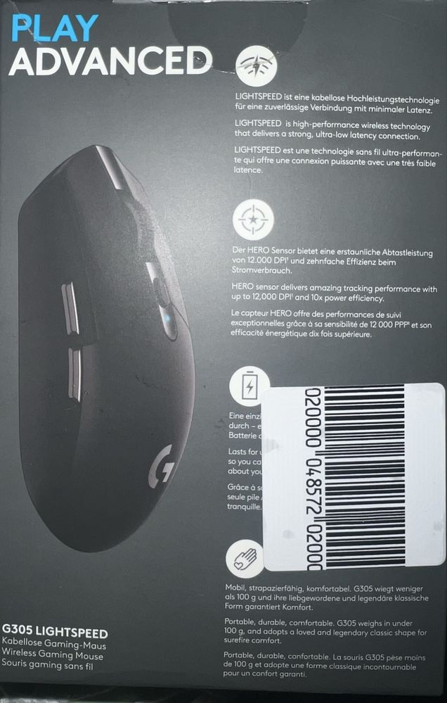 Logitech G305 мишка