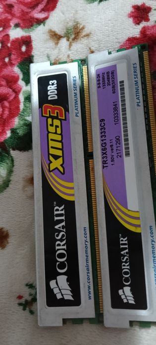Ram Corsair xms3 ddr3 2gb